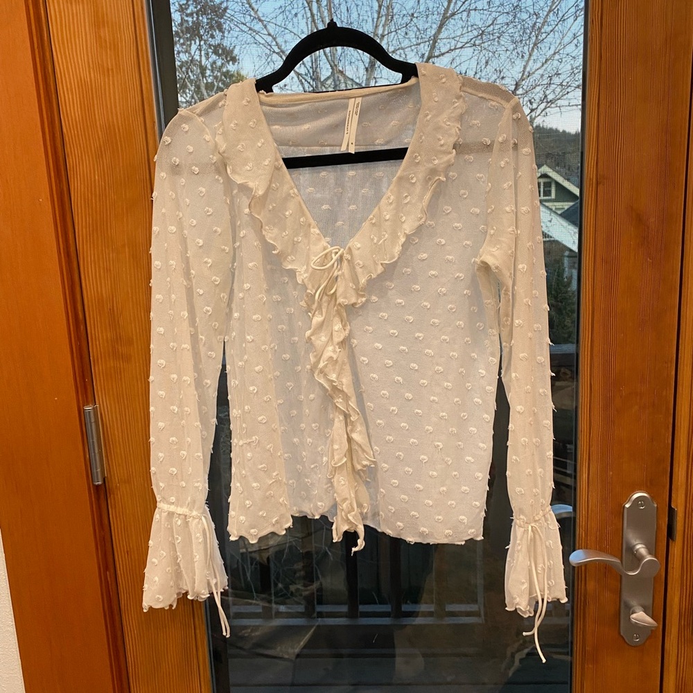 by anthropologie top